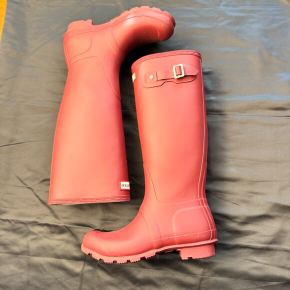 Hunter Red Rainboots - Picture 2 of 2